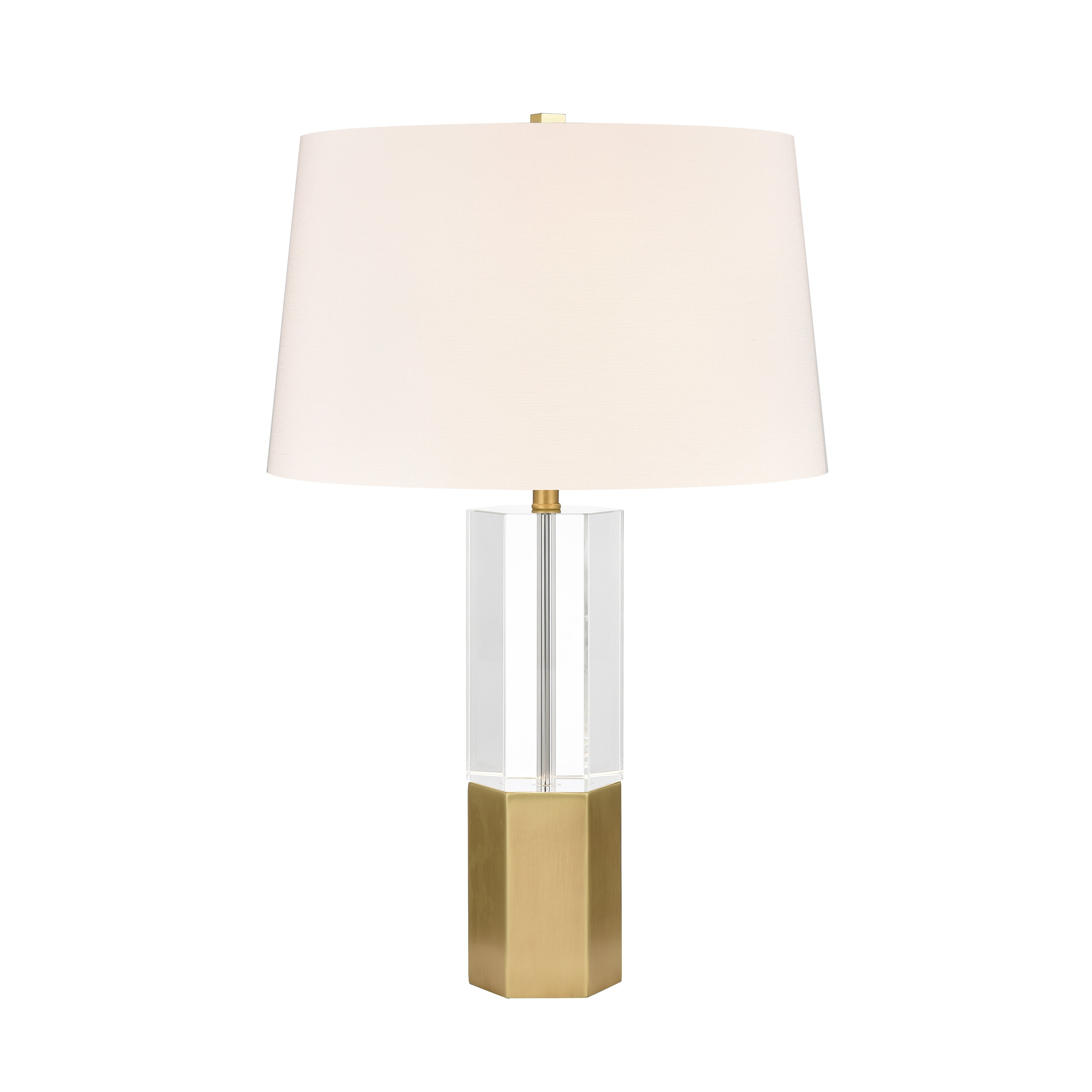 Bodil 26'' High 1-Light Table Lamp - Clear - Mycitystee