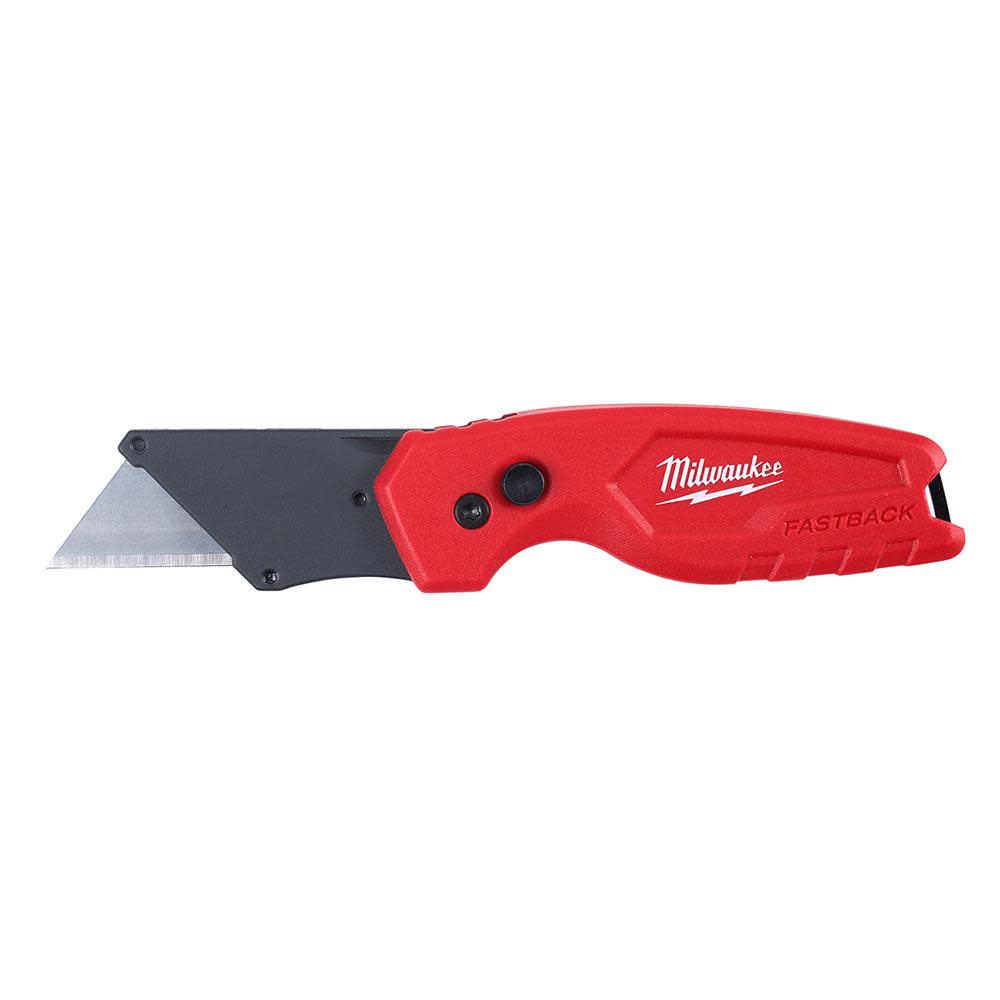 Milwaukee FASTBACK Compact Folding Utility Knife 48-22-1500 from Milwaukee - Mycitystee