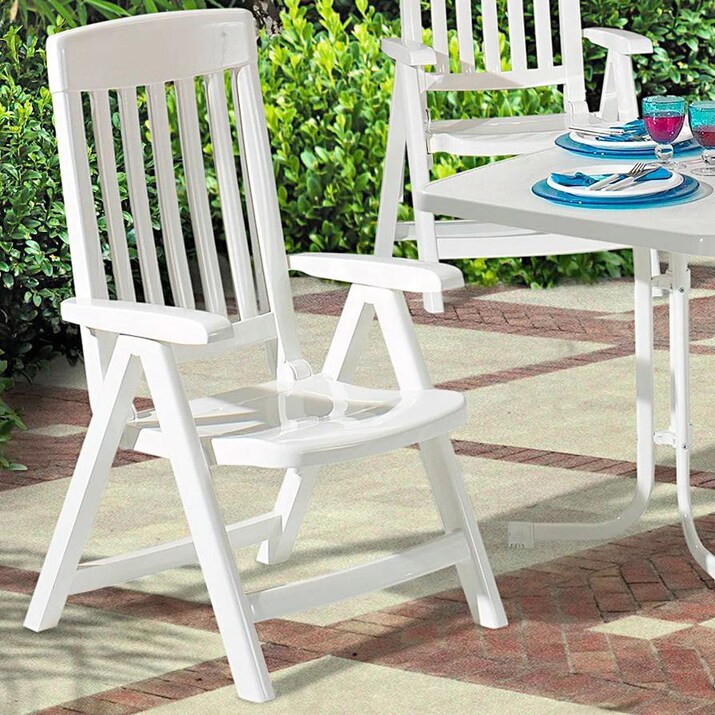 Kettler SIEGER Multi-Position Chair in White - Mycitystee