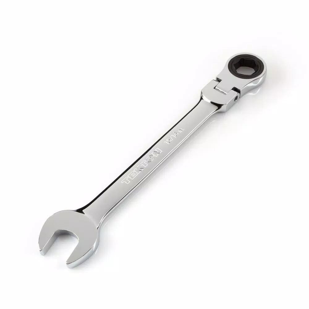 TEKTON 15/16 in. Flex-Head Ratcheting Combination Wrench and#8211; XDC Depot - Mycitystee