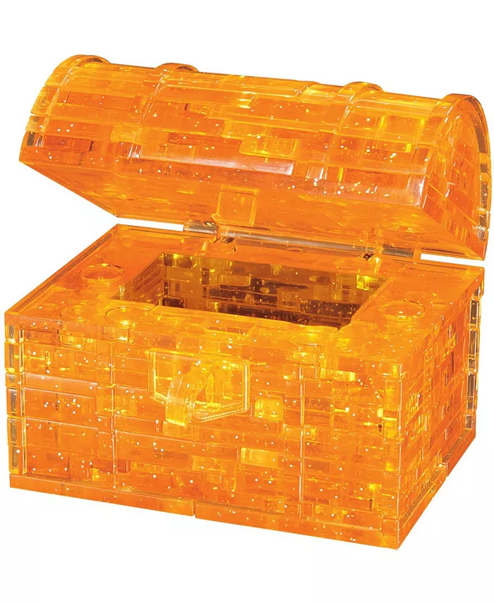 BePuzzled 3D Crystal Puzzle - Treasure Chest - Mycitystee