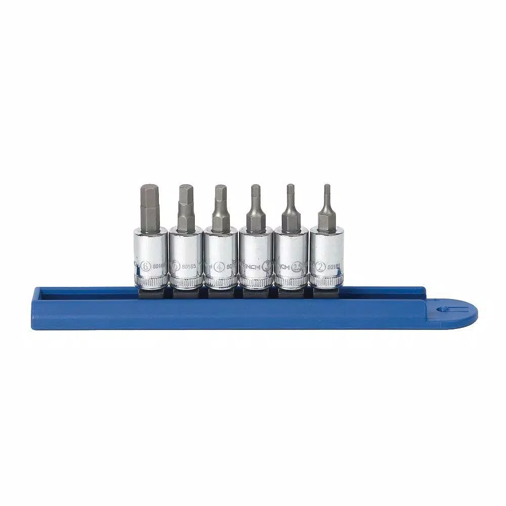 GEARWRENCH 1/4 in. Drive Metric Hex Bit Socket Set (6-Piece) and#8211; XDC Depot - Mycitystee