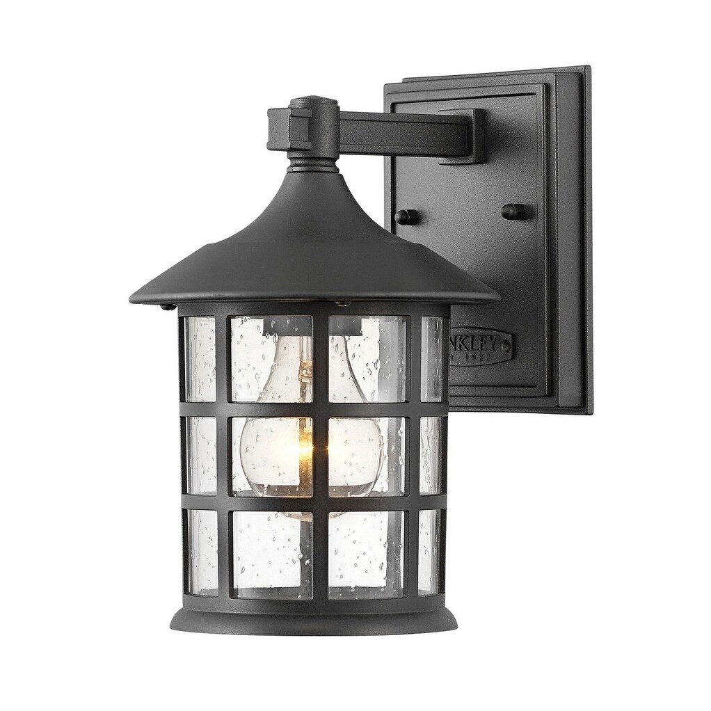 Hinkley Freeport 1-Light Outdoor Wall Mount Lantern in Textured Black Shopping - The Best Deals on Outdoor Wall Lanterns | 31585694 - Mycitystee