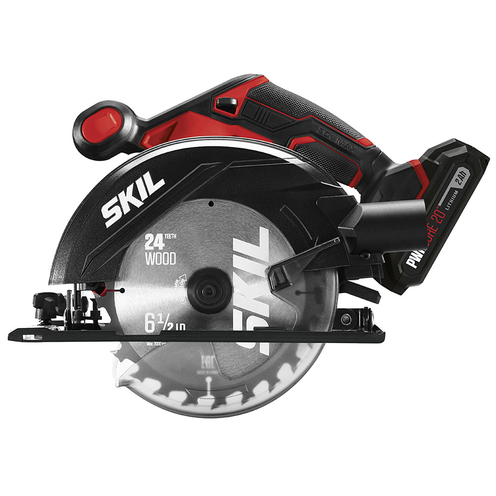 20V 6-1/2and#8221; CIRCULAR SAW KIT WITH PWRCORE 20™ 2.0AH LITHIUM BATTERY - Mycitystee
