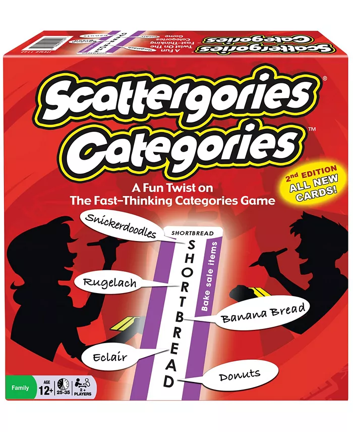 Winning Moves Scattergories Categories - Mycitystee