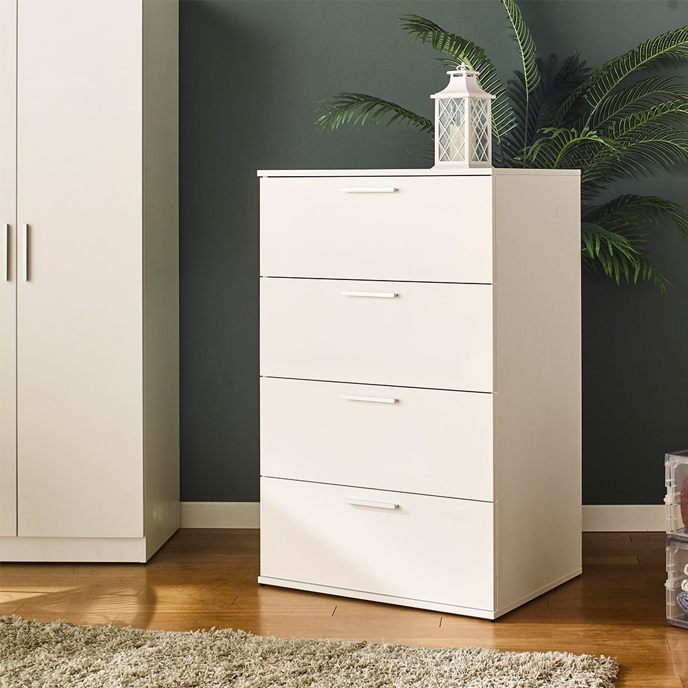 Oliver Farmhouse Four-Drawer Jumbo Chest - - 36919580 - Mycitystee