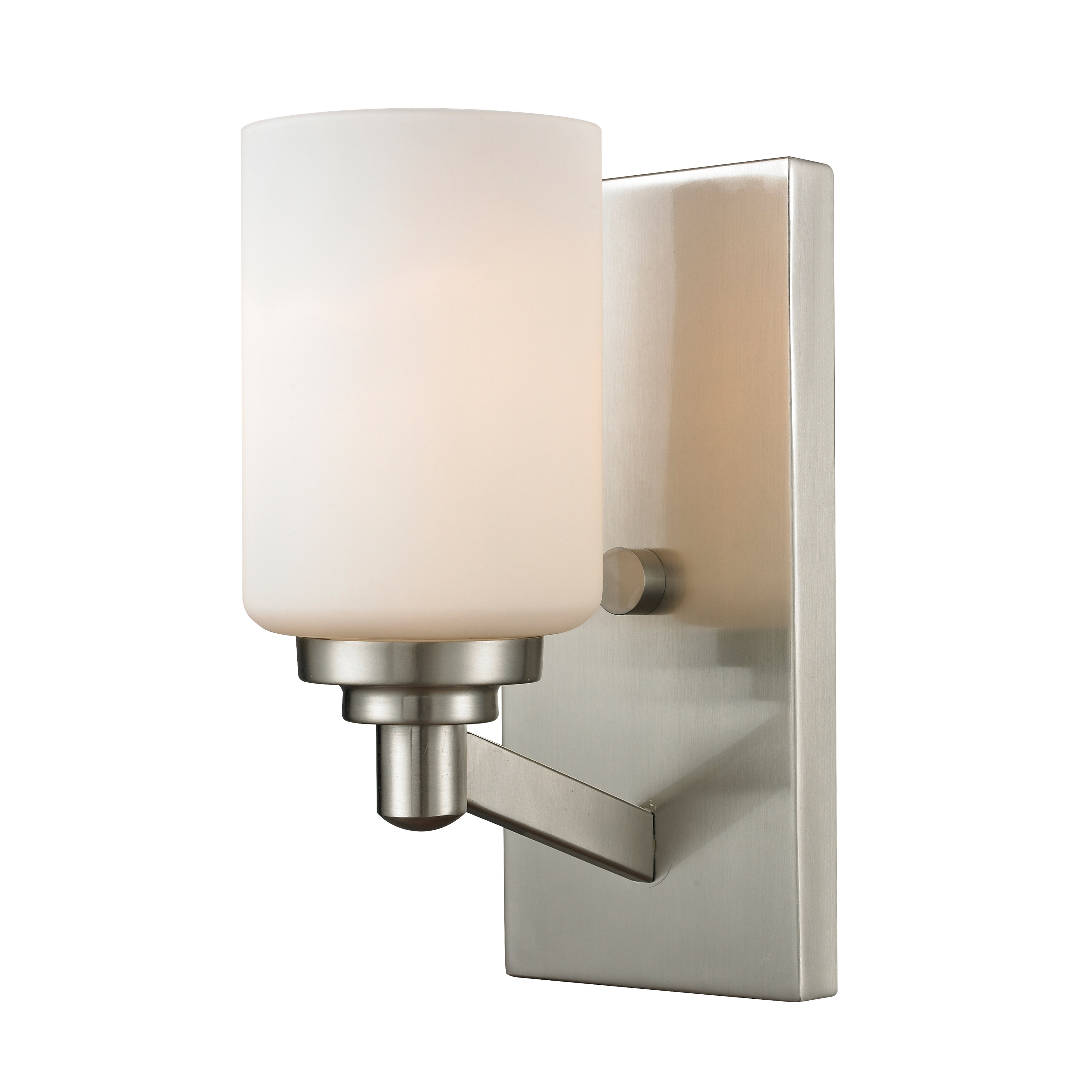 Avery Home Lighting Montego 1-light Matte Opal Wall Sconce - Mycitystee