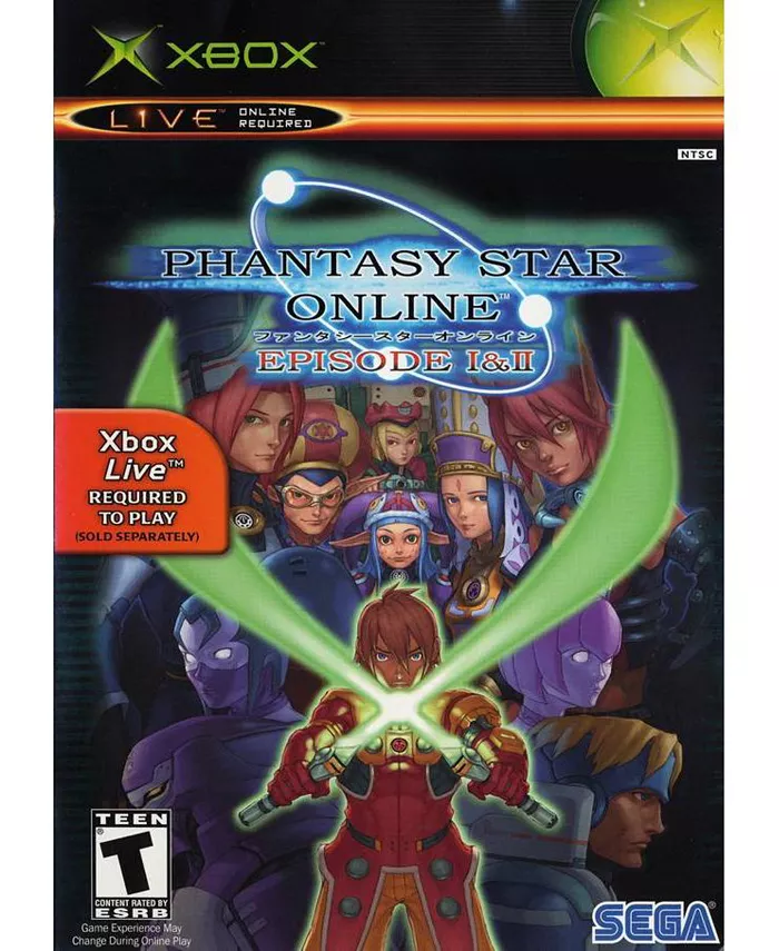 Sega Phantasy Star Online XBox - Mycitystee