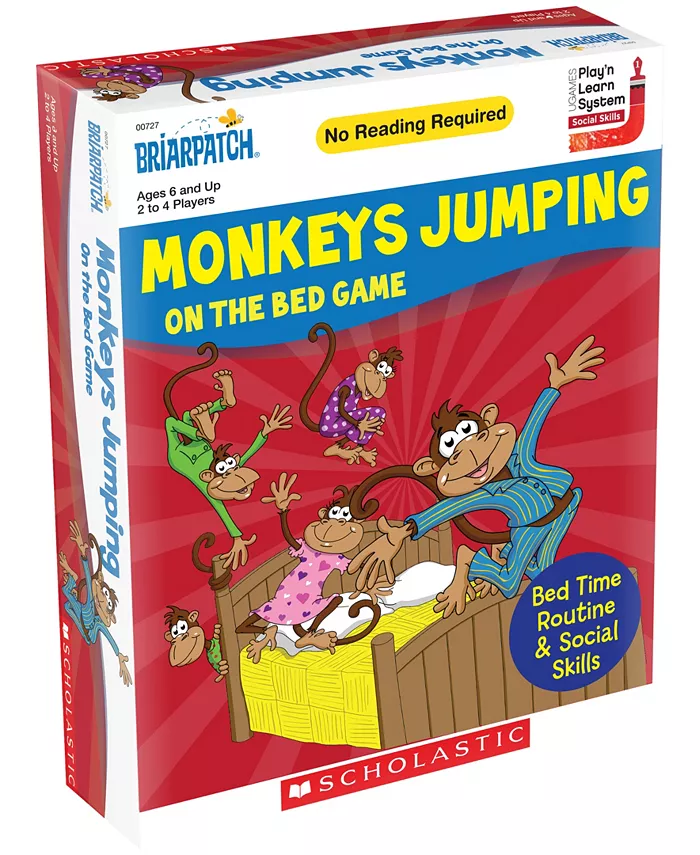 Areyougame Briarpatch Scholastic Monkeys Jumping On The Bed Game - Mycitystee