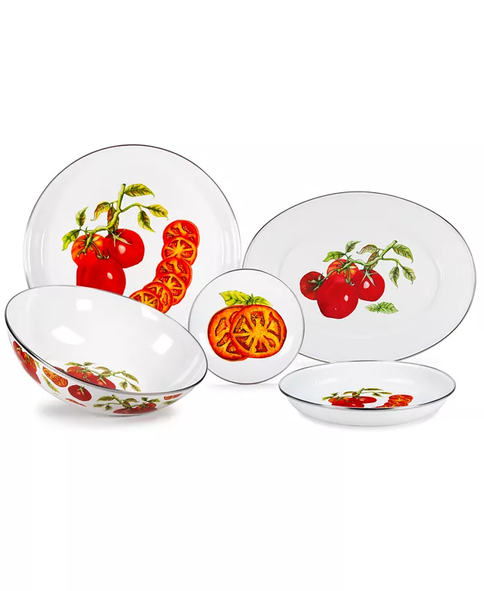 Golden Rabbit Tomatoes Enamelware Collection - Mycitystee