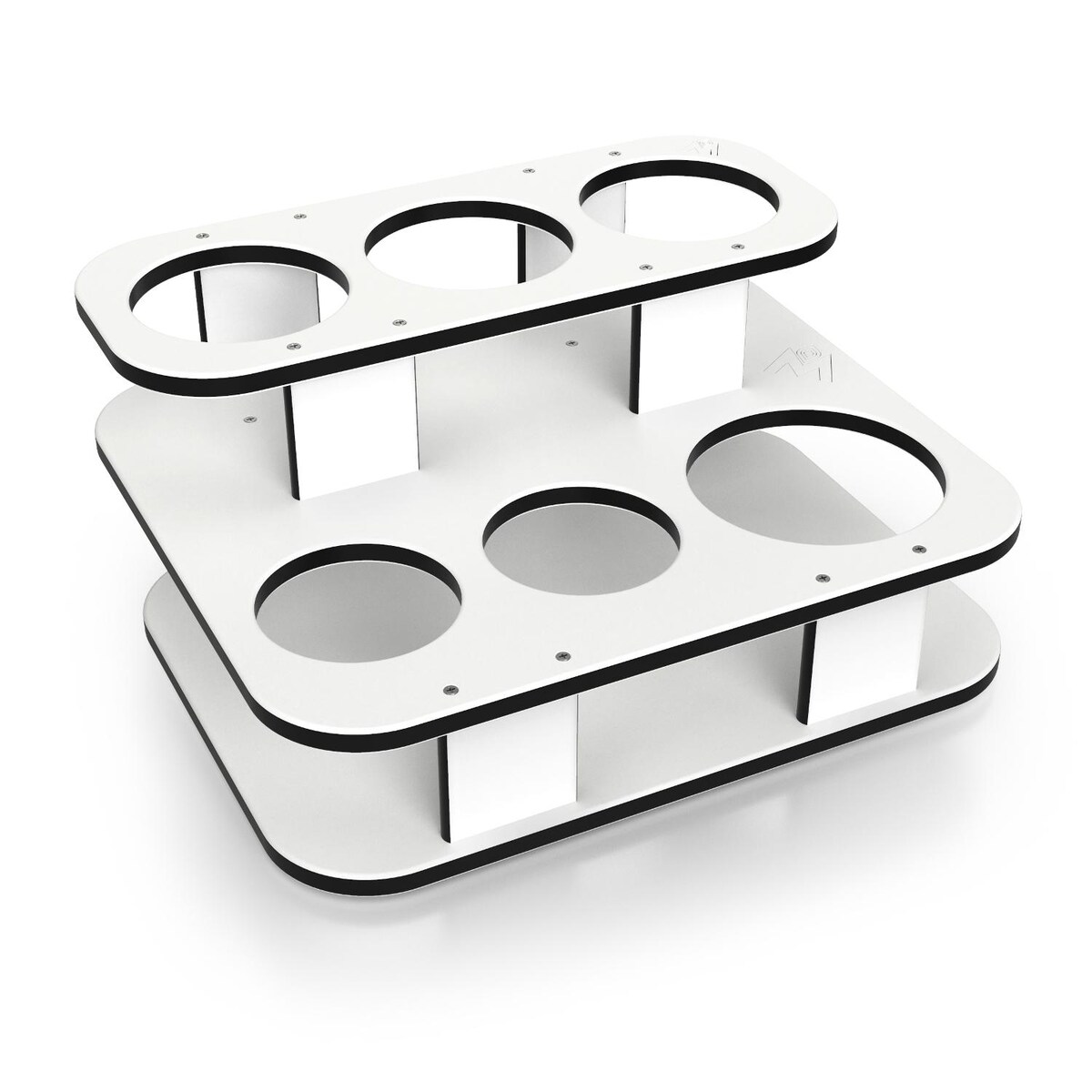 Magma Double Stack Side Caddy Party Table - Mycitystee