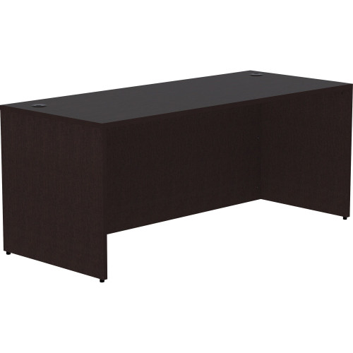 Lorell Espresso Laminate Desk (18211) - Mycitystee