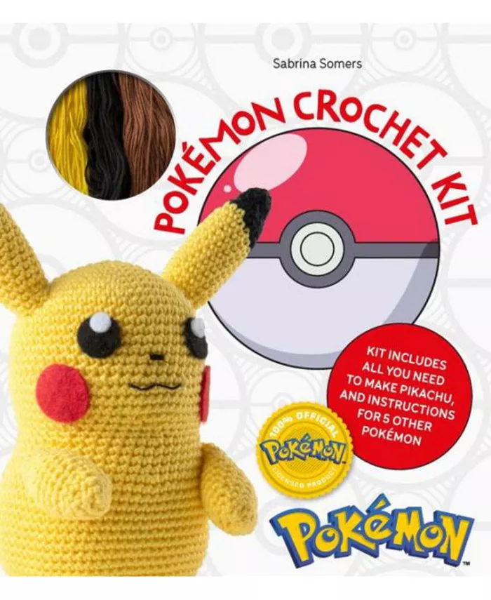 Barnes Noble Pokemon Crochet Kit by Sabrina Somers - Mycitystee
