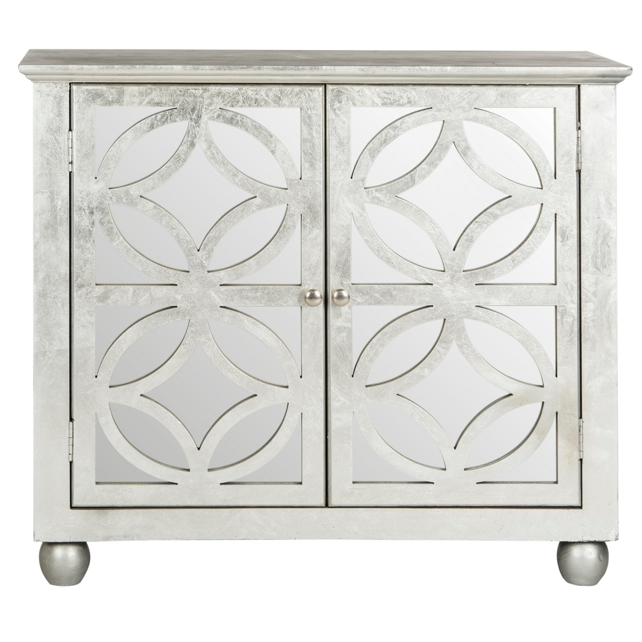 SAFAVIEH Havana Silver Leaf Storage Chest - - 11408401 - Mycitystee