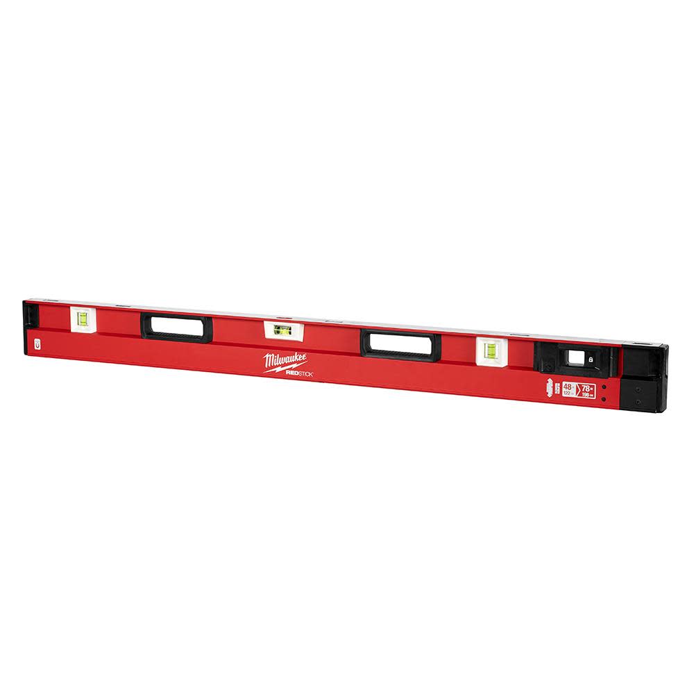 Milwaukee 48 in. to 78 in. REDSTICK Magnetic Expandable Level MLXPM78 from Milwaukee - Mycitystee