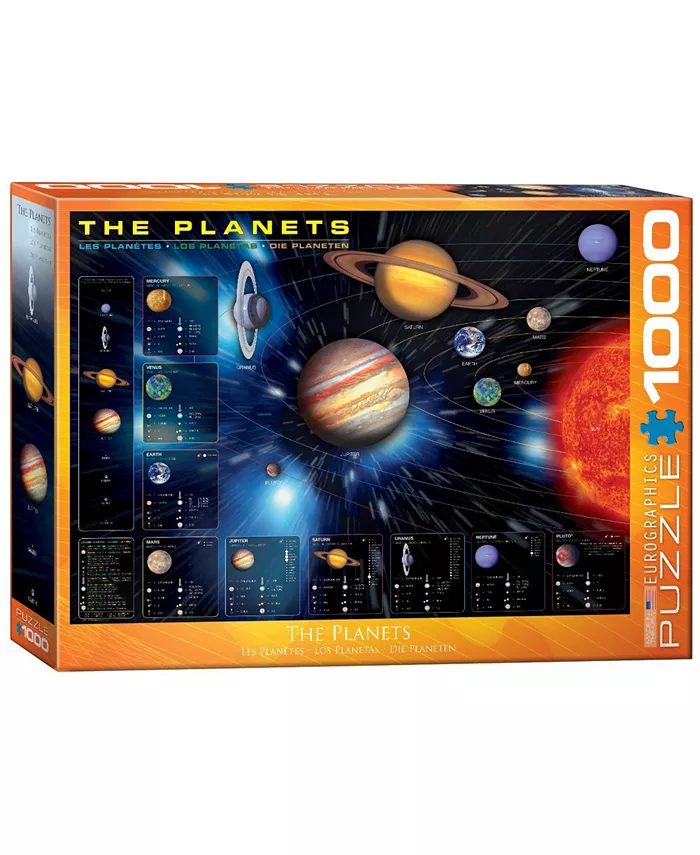 Eurographics The Planets- 1000 Piece Puzzle - Mycitystee