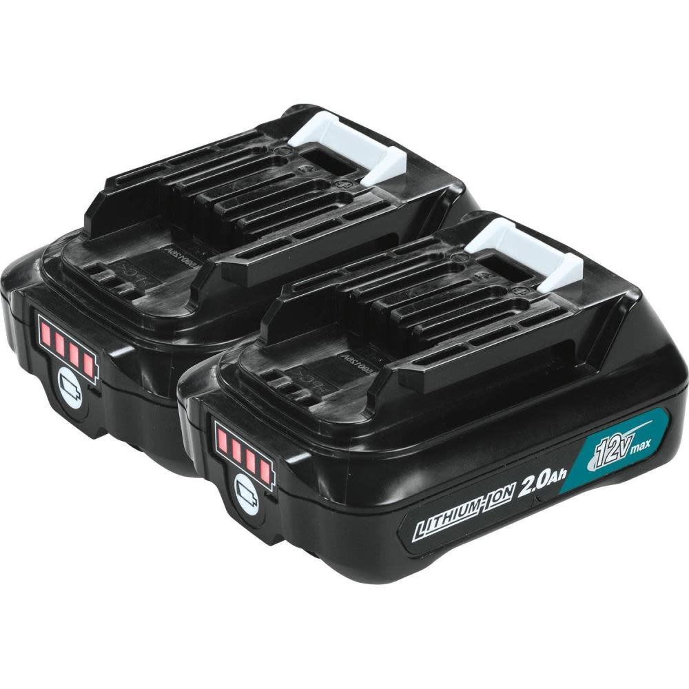 Makita 12V Max CXT Lithium-Ion 2.0 Ah Battery 2/pk BL1021B-2 from Makita - Mycitystee
