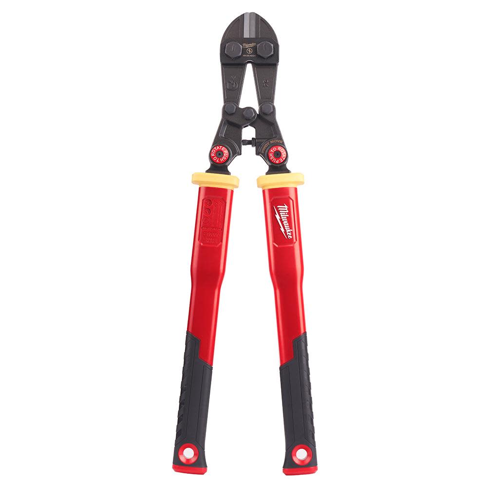 Milwaukee 24 in. Fiberglass Bolt Cutters with PIVOTMOVE Rotating Handles 48-22-4224 from Milwaukee - Mycitystee