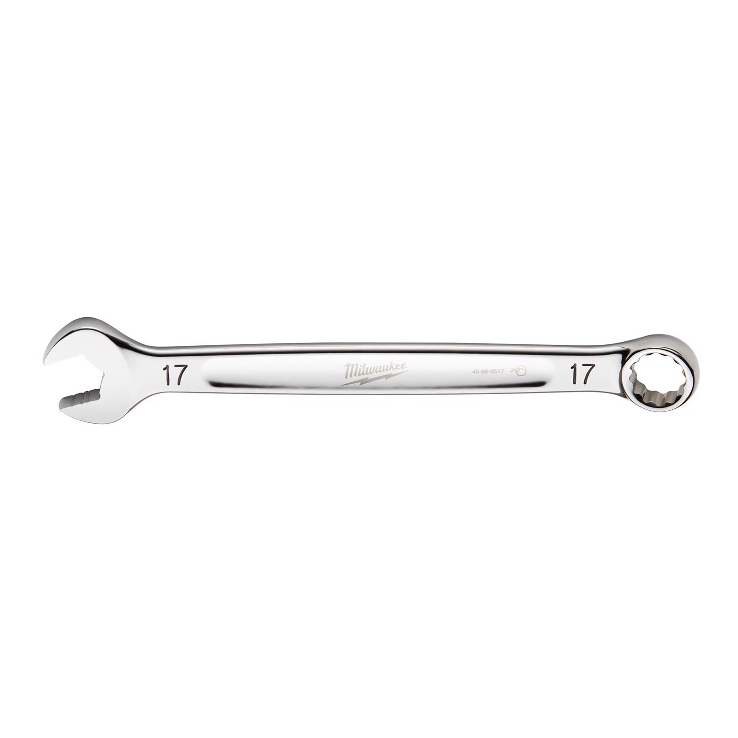 Milwaukee 17 mm X 17 mm Metric Combination Wrench 1.52 in. L 1 pc - Mycitystee