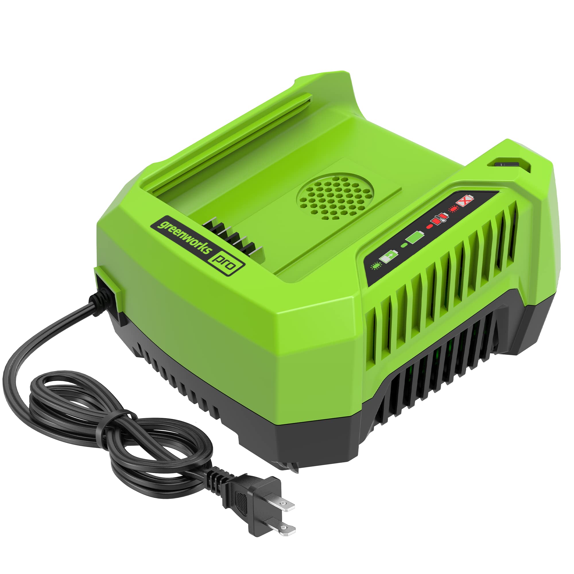 80V Rapid Battery Charger | Greenworks Tools - Mycitystee
