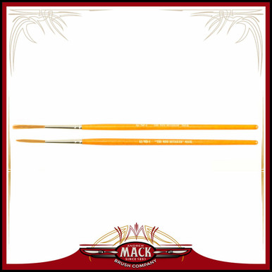 Set of 2 Size 1-2 Series Alan Johnson Mini Detailer Pinstriper Brush - Mycitystee