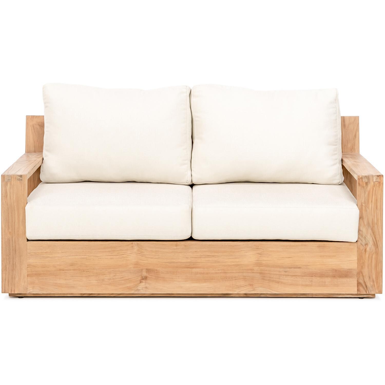 Signature Sandview Teak Patio Loveseat - Mycitystee