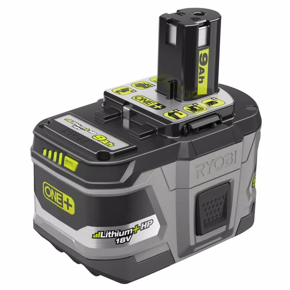 RYOBI 18-Volt ONE+ Lithium-Ion 9.0 Ah LITHIUM+ HP High Capacity Battery and#8211; XDC Depot - Mycitystee