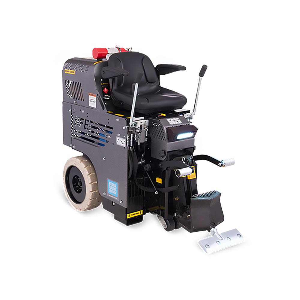 Propane Powered Ride-On Scraper W/ Manual Lift - Mycitystee
