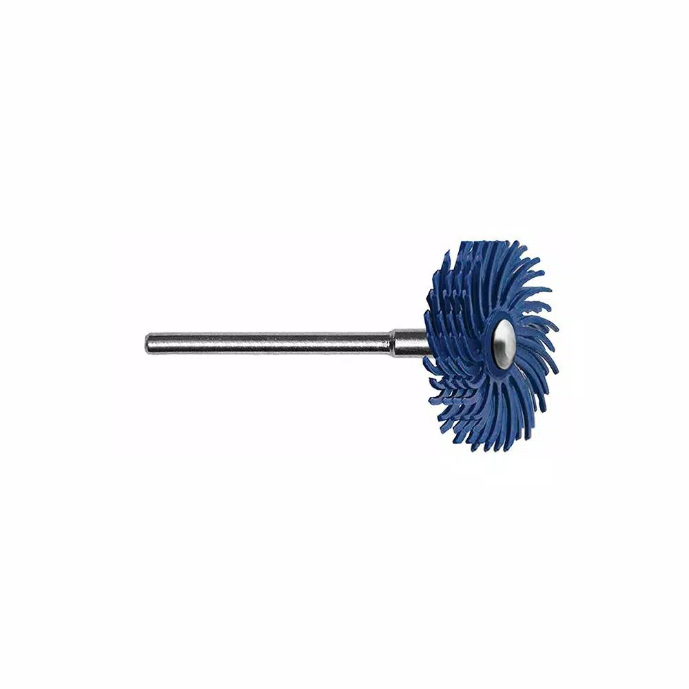 Dedeco Sunburst 7/8 in. 4-Ply Radial Discs and#8211; Fine 400-Grit Rotary Cleaning and Polishing Tool (6-Pack) and#8211; XDC Depot - Mycitystee