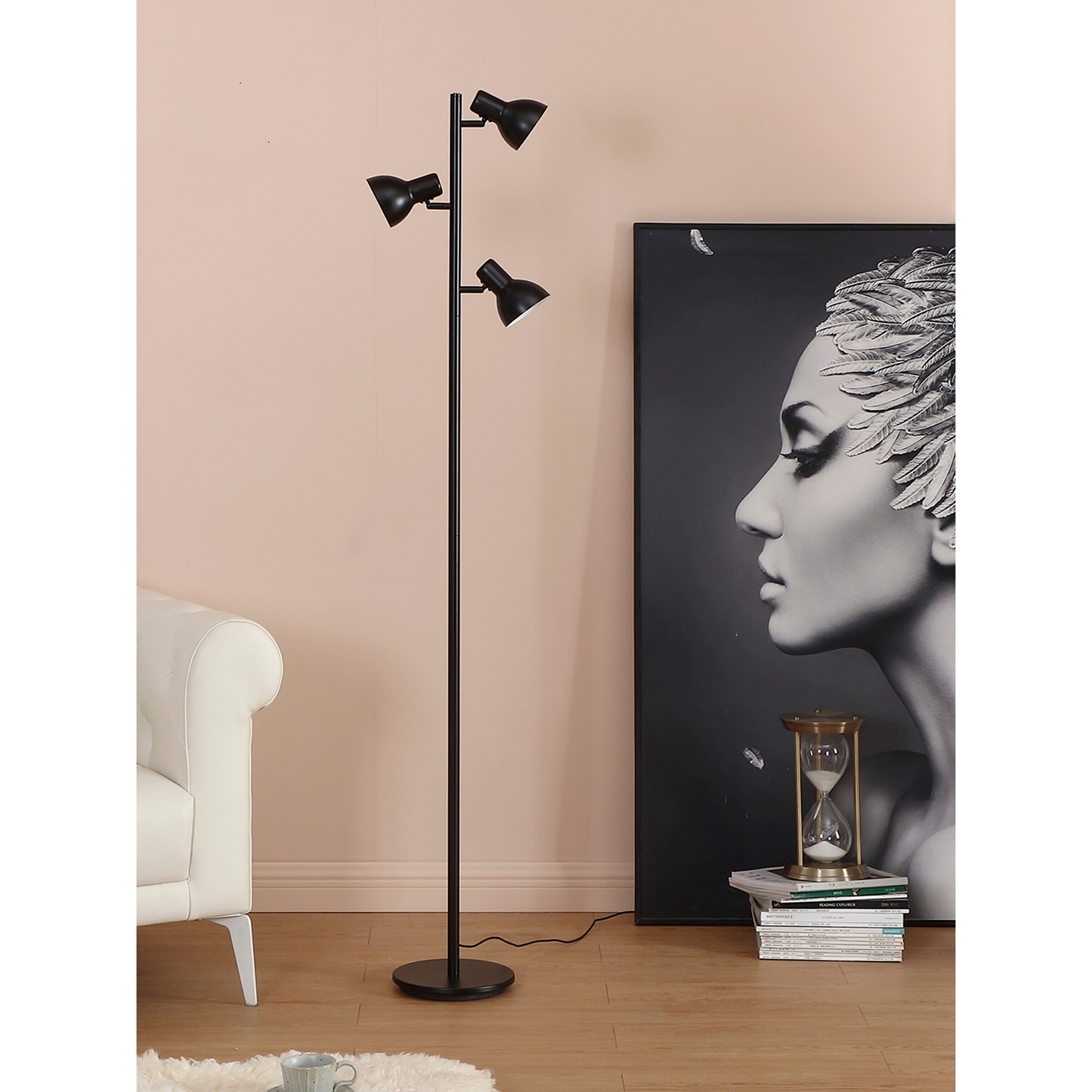 Brightech Ethan LED Floor Lamp - Black - Mycitystee