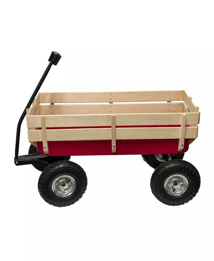 Synergistic Industrial Children's Side Rail Wagon - Mycitystee