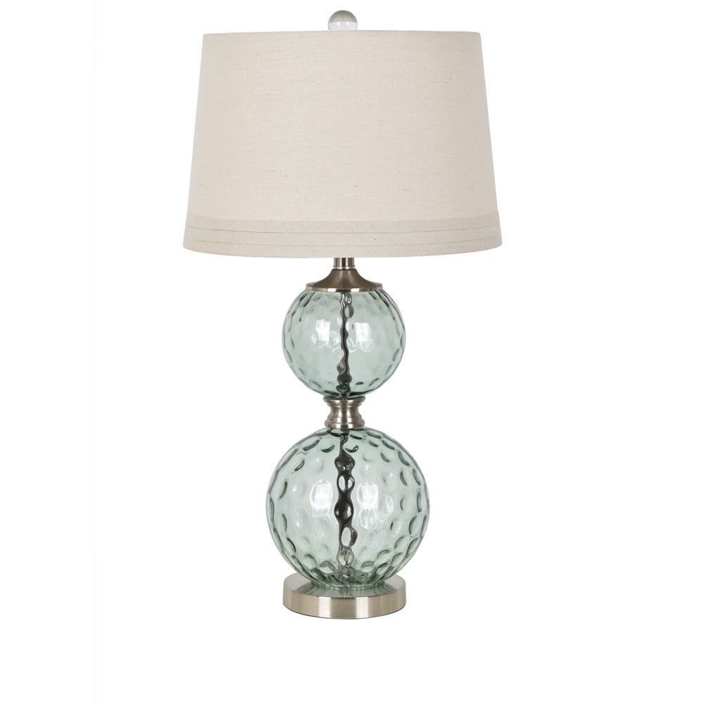 Dorchester Green 29-inch Tapered Drum Table Lamp - Mycitystee