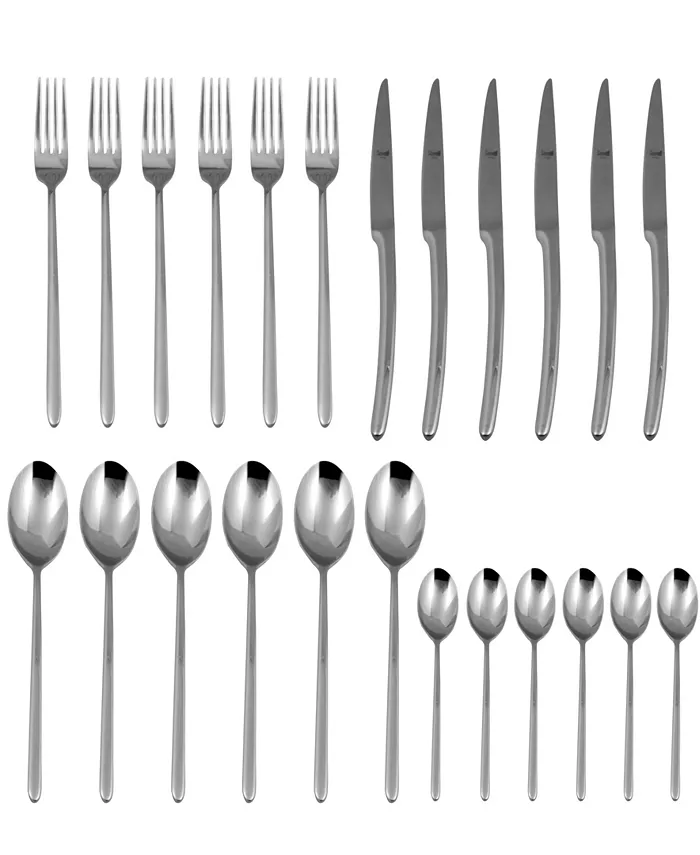 Mepra Mosella Flatware Set， 24 Piece - Mycitystee