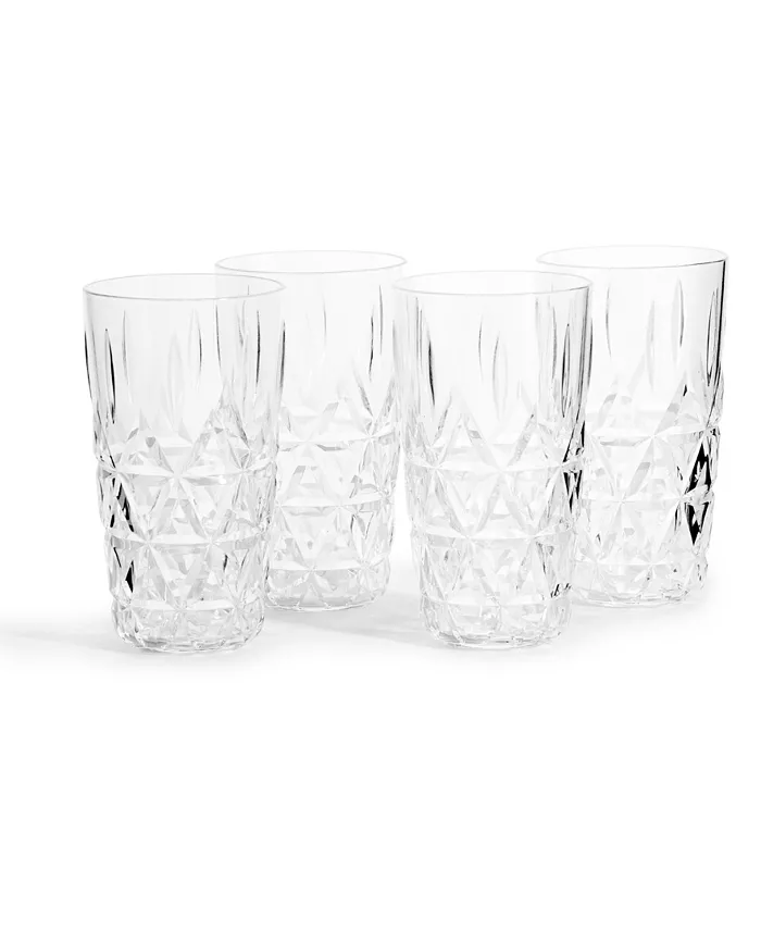 Sagaform Acrylic 4 Piece Tumbler Set - Mycitystee