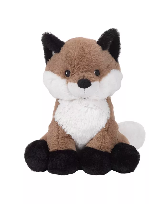 Lambs Ivy Painted Forest Brown White Plush Fox Stuffed Animal - Knox - Mycitystee