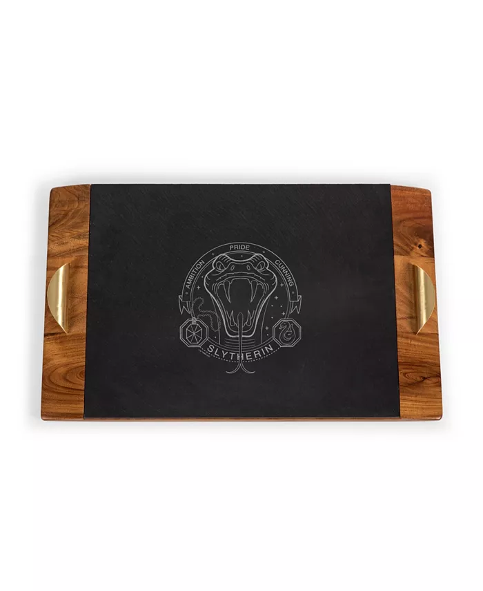 Toscana Harry Potter Slytherin Covina Acacia and Slate Charcuterie Board - Mycitystee