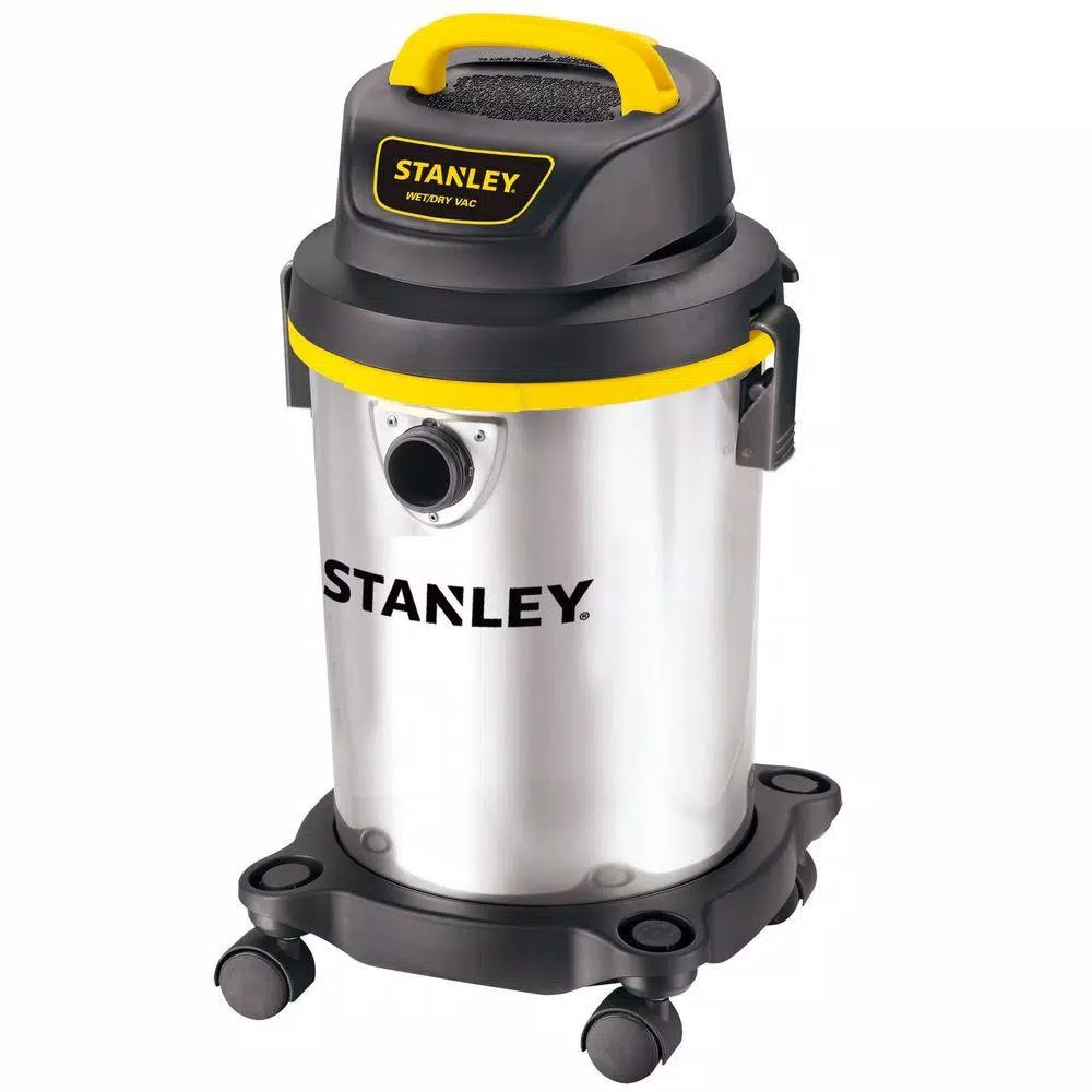 Stanley 4 Gal. Stainless Steel Wet/Dry Vacuum and#8211; XDC Depot - Mycitystee