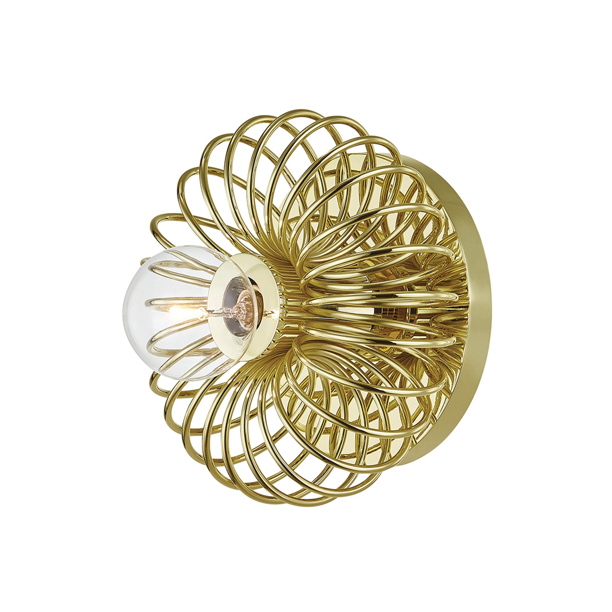Mitzi by Hudson Valley Serena 1-light Polished Brass Bath and Vanity - Mycitystee
