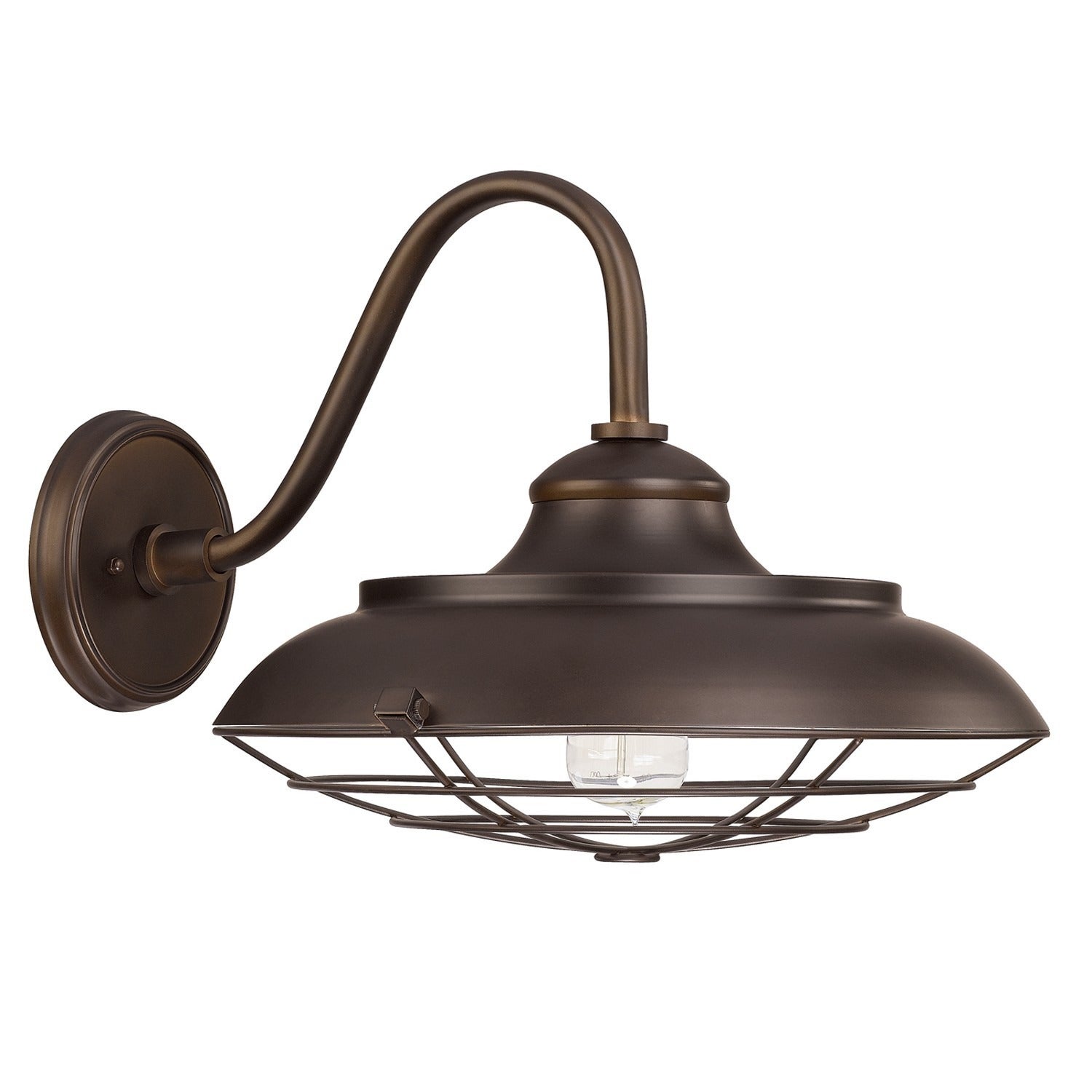Barn Style 1-light Burnished Bronze Wall Lantern Light Shopping - The Best Deals on Outdoor Barn Lights | 16785118 - Mycitystee