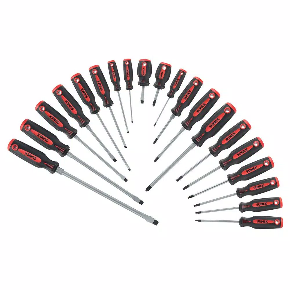 SUNEX TOOLS Combination Screwdriver Set (20-Piece) and#8211; XDC Depot - Mycitystee