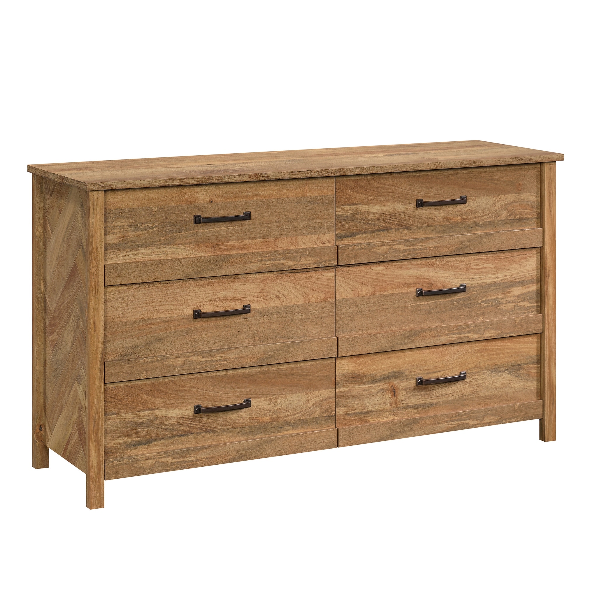 Cannery Bridge 6 Drawer Dresser， Sindoori Mango Finish - - 36139141 - Mycitystee