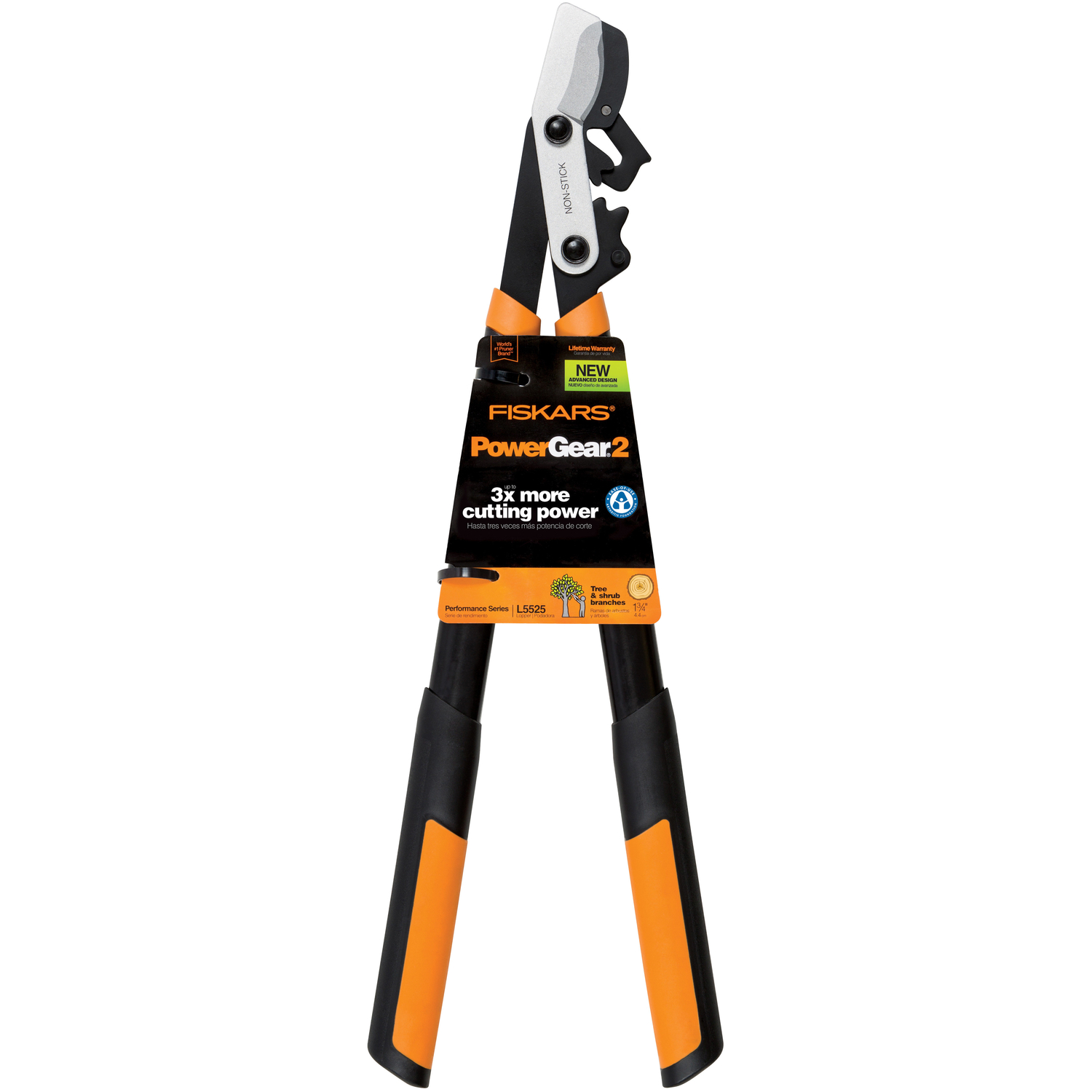 Fiskars PowerGear2 22.25 in. Steel Bypass Lopper - Mycitystee