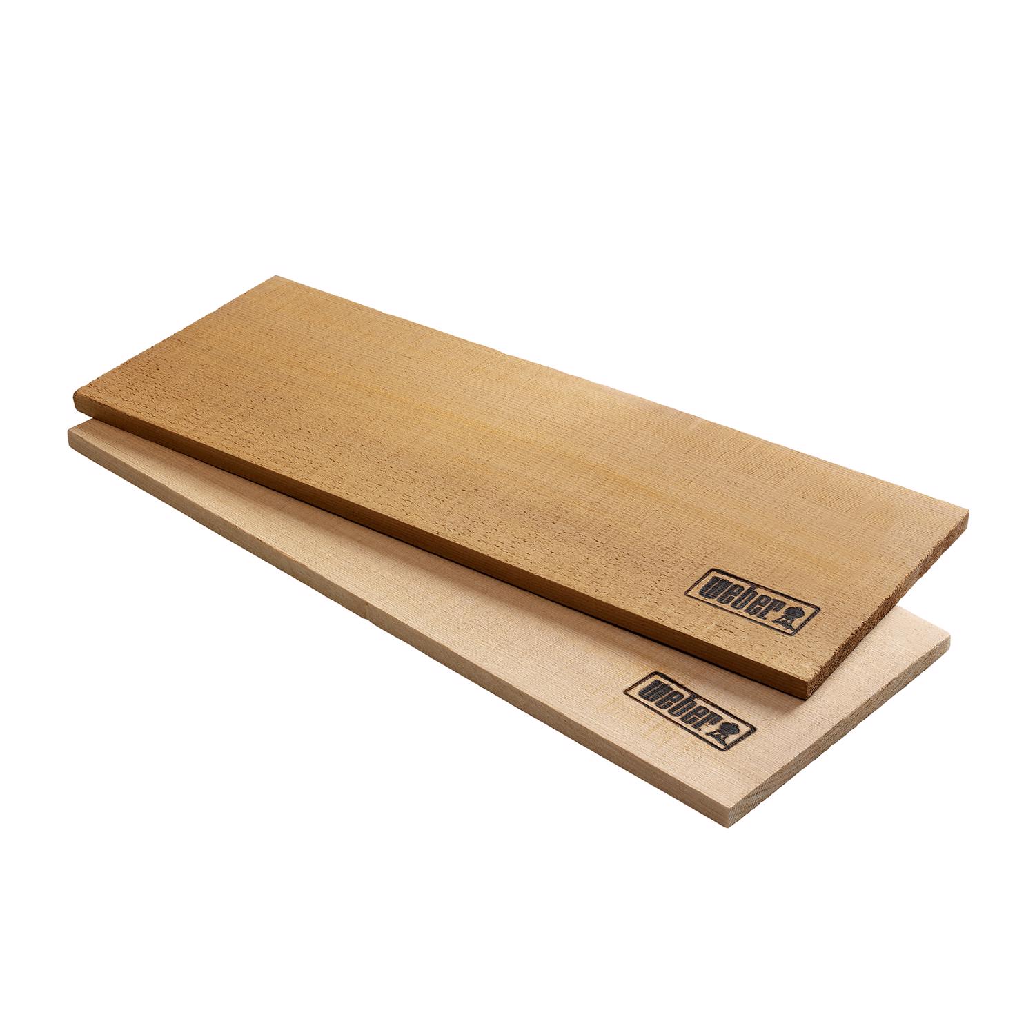 Weber Natural Wood Grilling Plank 15 in. L X 5.7 in. W 2 pk - Mycitystee