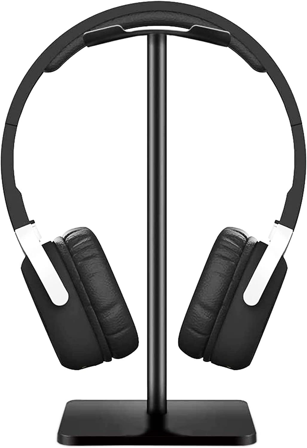 5 Core Headphone Stand Black | Headset Holder Earphone Stand with Aluminum Supporting Bar Flexible Headrest| Durable Solid Base for All Headphones Siz - Mycitystee