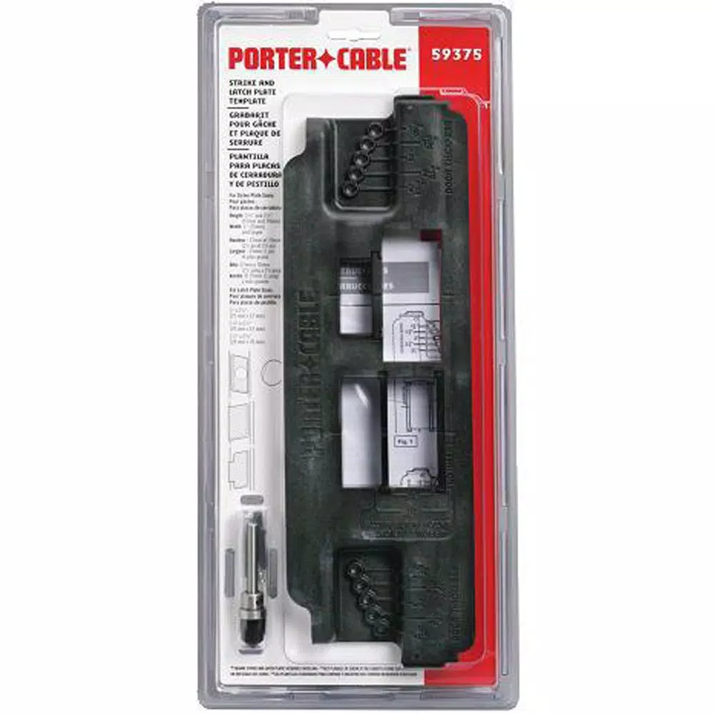 Porter-Cable Strike and Latch Plate Template and#8211; XDC Depot - Mycitystee
