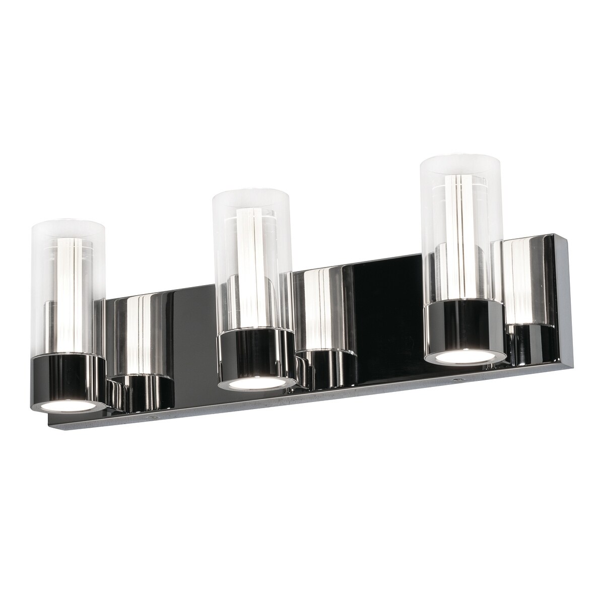 AFX Delphia Polished Chrome Vanity with Clear Acrylic - Mycitystee