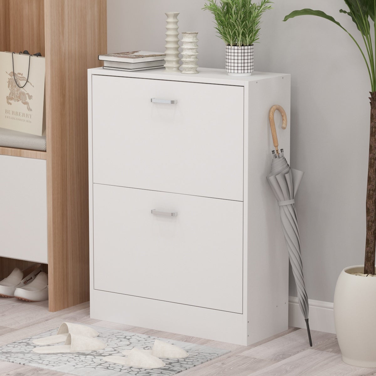 FUFUandGAGA 2-tier Shoes Cabinet Storage - - 34622255 - Mycitystee