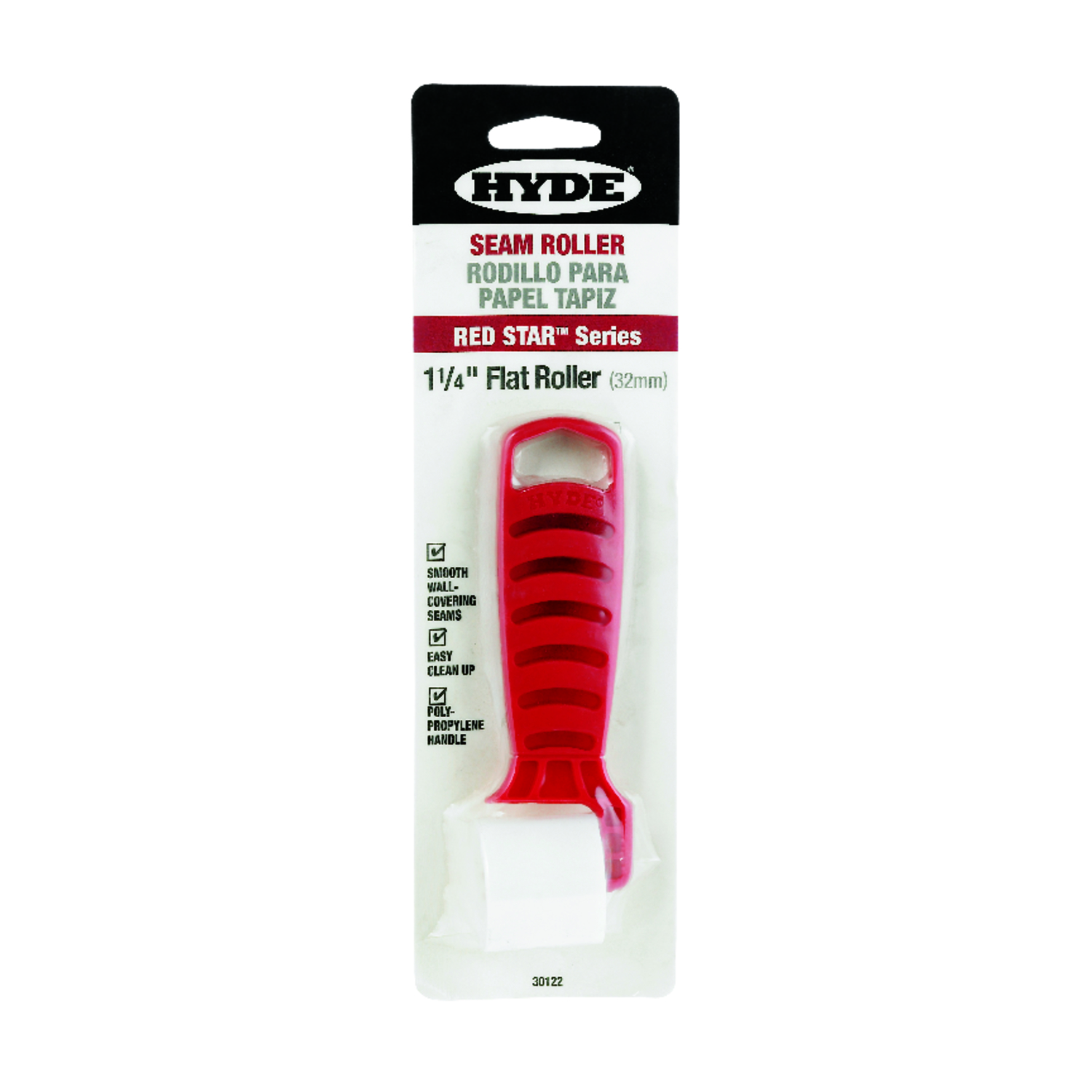 Hyde Red Plastic Seam Rollers - Mycitystee