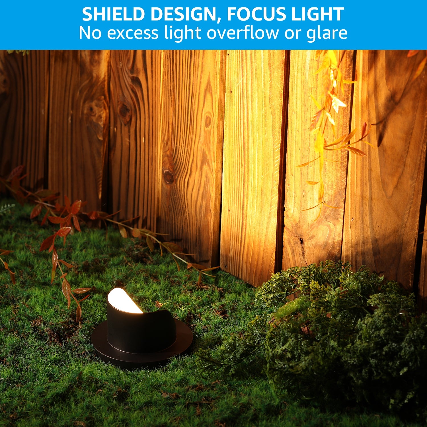 Shielded Well Light， 6W Low Voltage， Oil Rubbed Bronze， 3000K Warm White， 6/12 Pack - Mycitystee