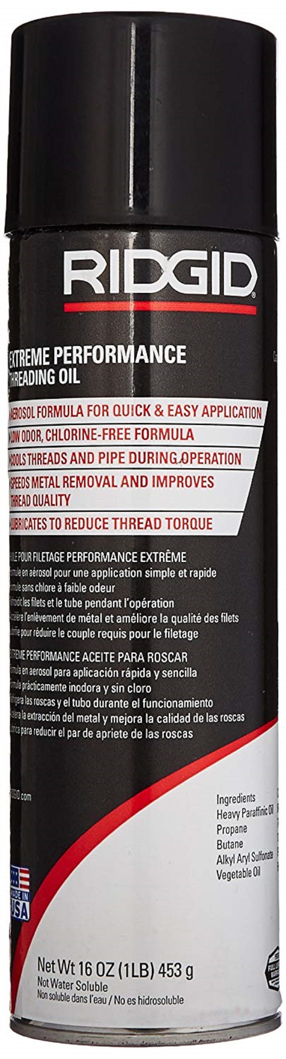 Ridgid Aerosol Thread Cutting Oil 22088 from Ridgid - Mycitystee